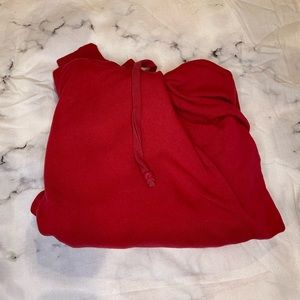 Red American eagle hoodie